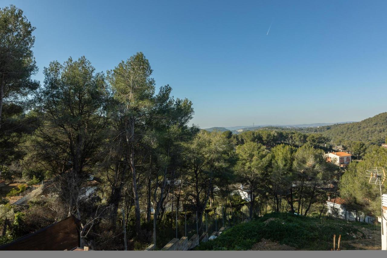 Casa De Madera En Calafell Exterior foto