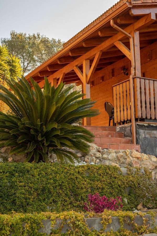Casa De Madera En Calafell Exterior foto